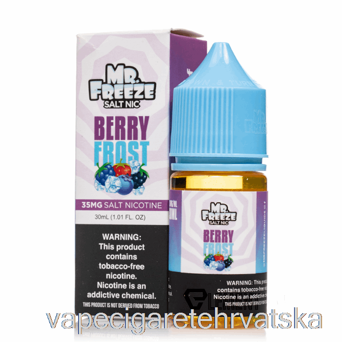 Vape Cigarete Berry Frost - Mr Freeze Salts - 30ml 50mg